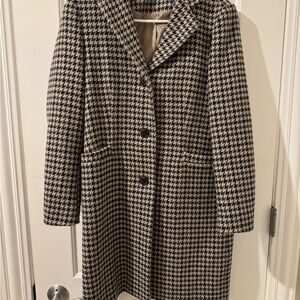 Houndstooth peacoat - Ralph Lauren